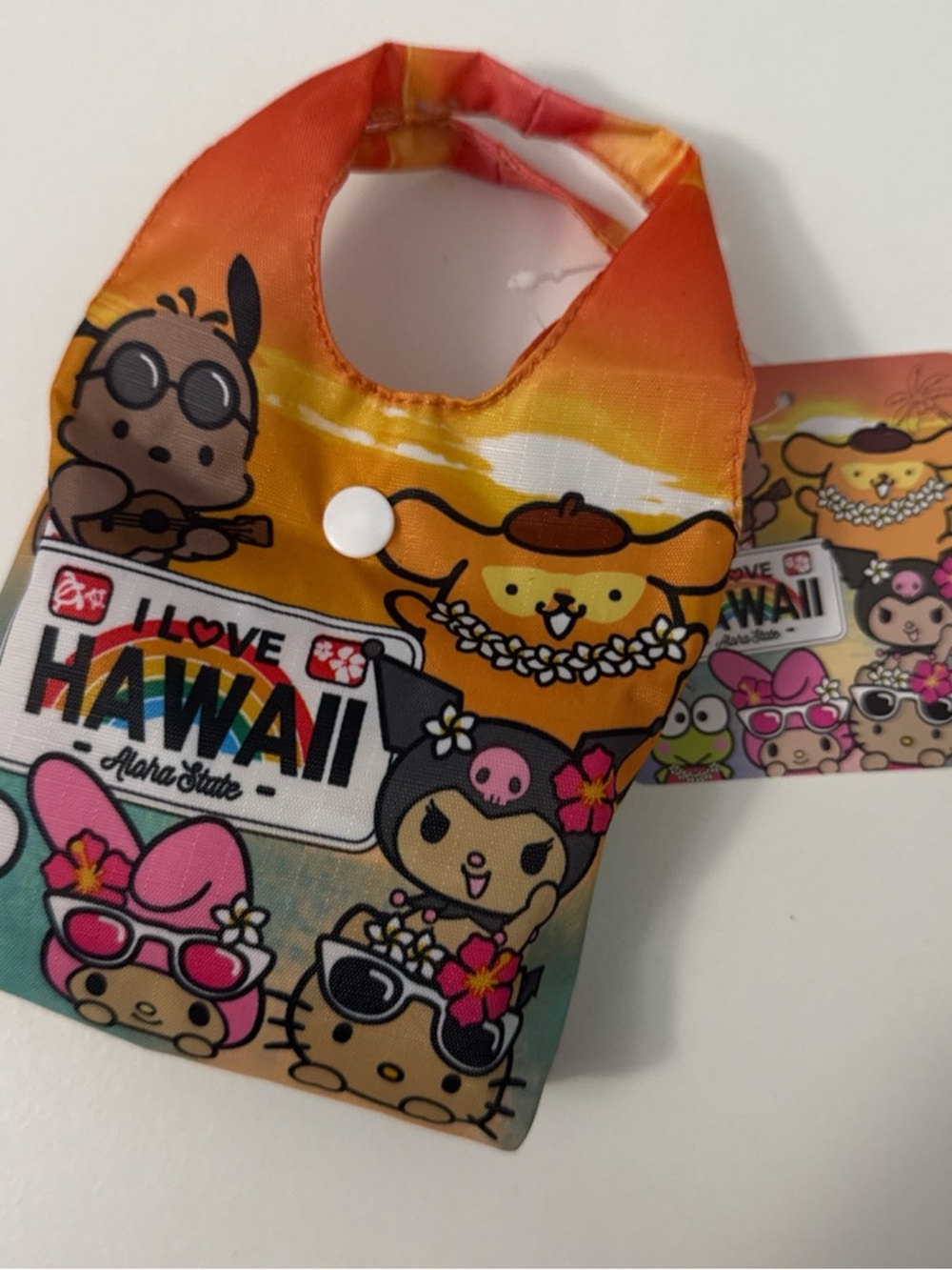 Sanrio 'I Love Hawaii' reuseable tote bag